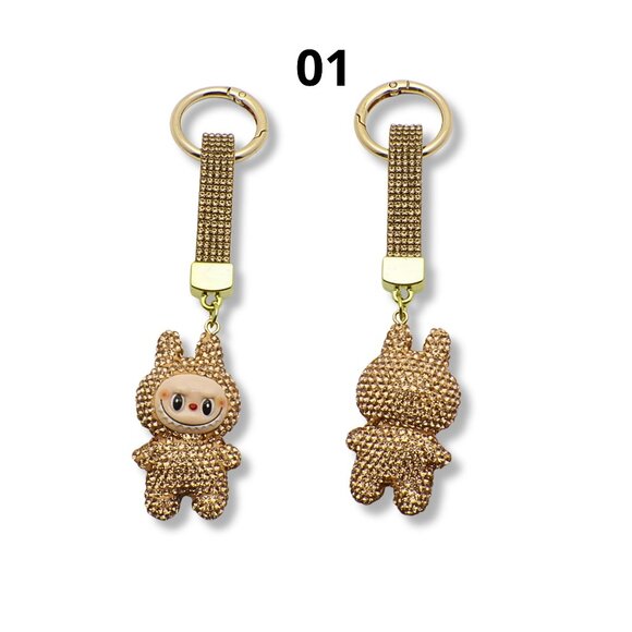 Monster Keychain Bag Clip Handmade - Picture 2 of 7